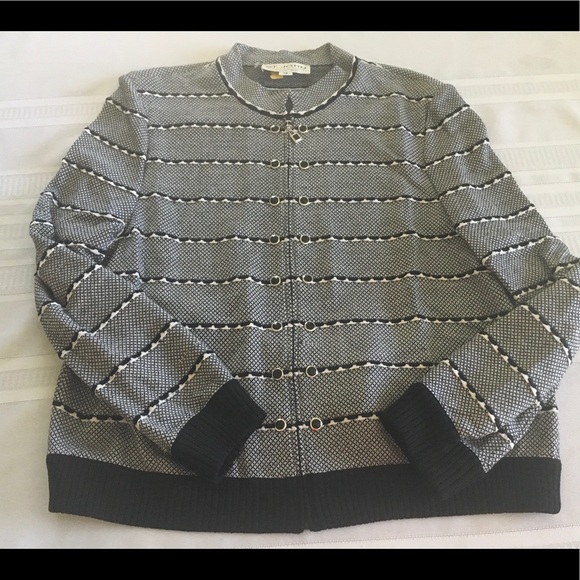 St John Collection by Marie Gray Front Zip Jacket - Picture 2 of 4